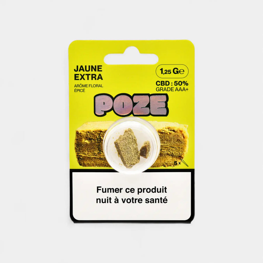 POZE Résine Jaune extra (1,25g)
