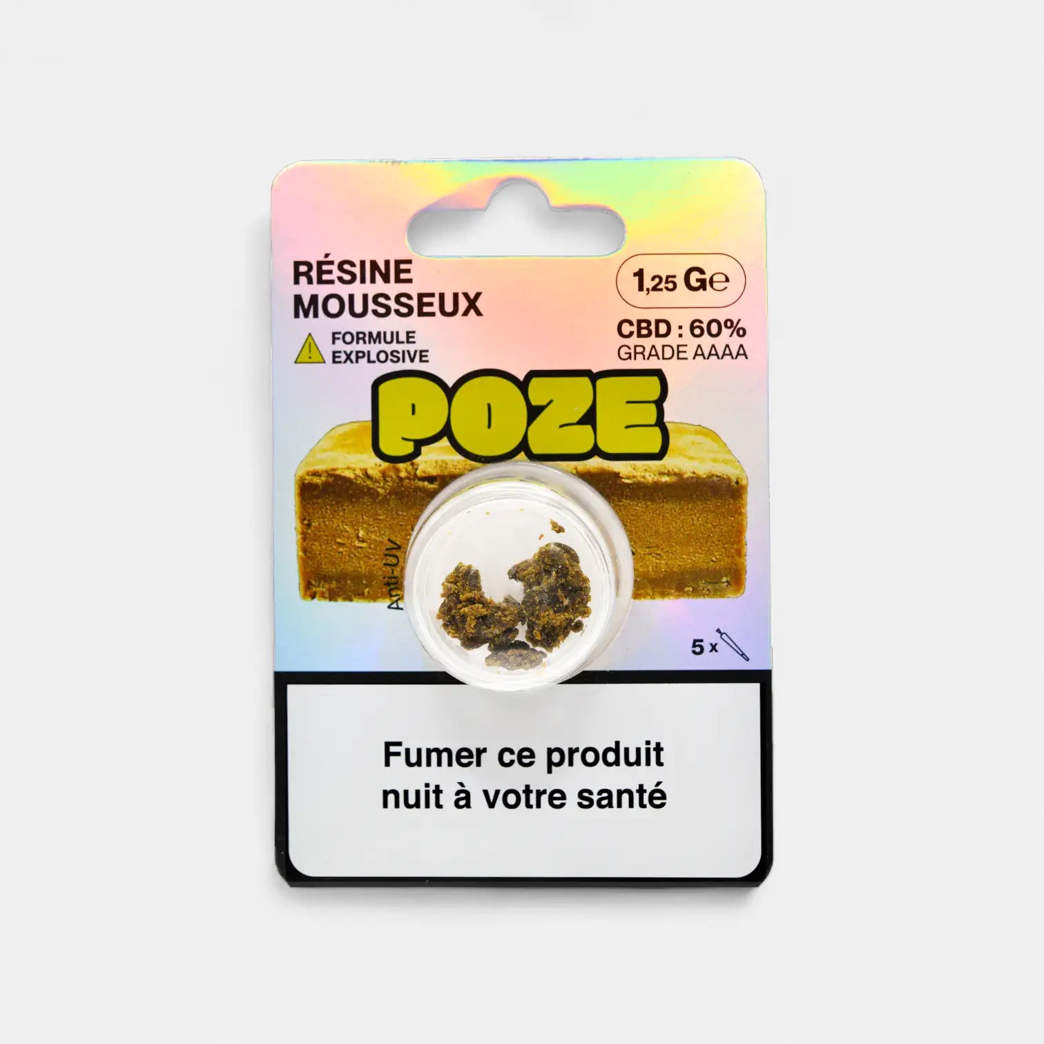 POZE Résine Mousseux Explosif EXPLOSIF (1,25g)
