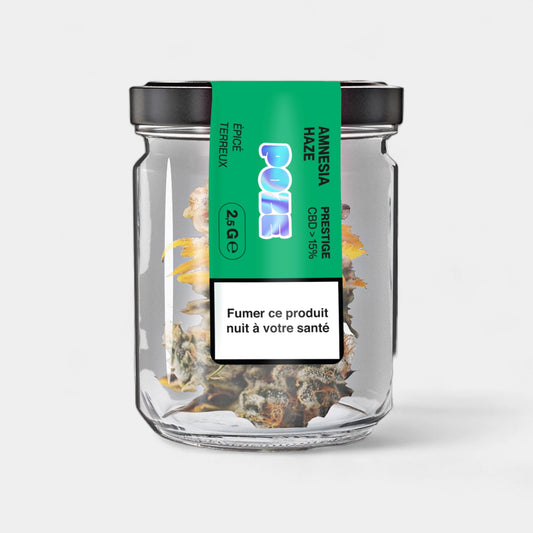POZE en pot - Fleur Amnesia Haze 2,5gr