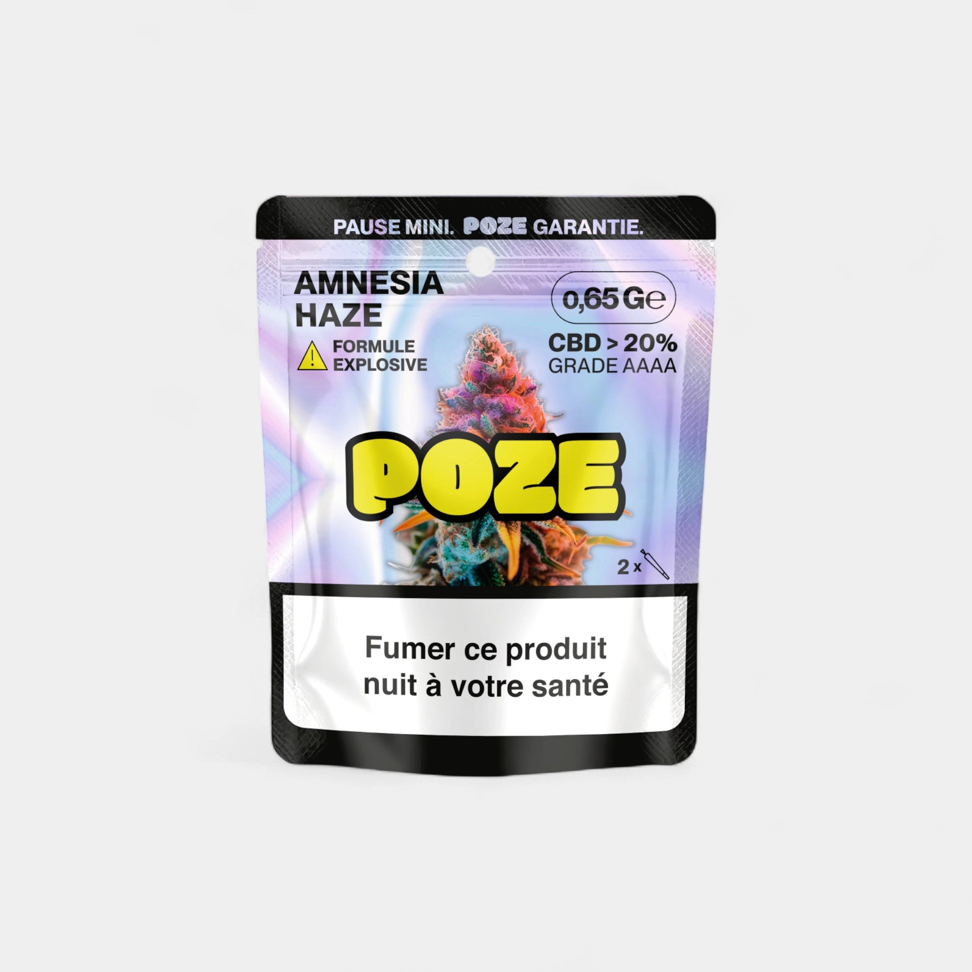 Amnesia Haze EXPLOSIVE en sachet aluminium Amnesia Haze EXPLOSIVE en sachet aluminium