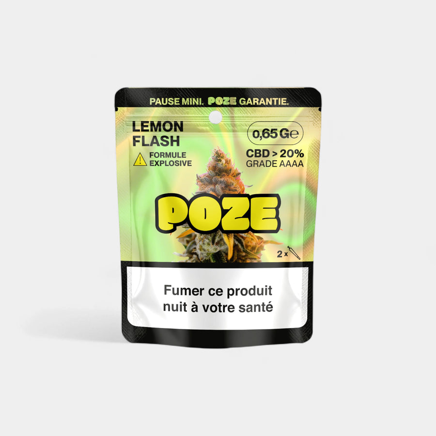 Lemon Flash EXPLOSIVE en sachet aluminium