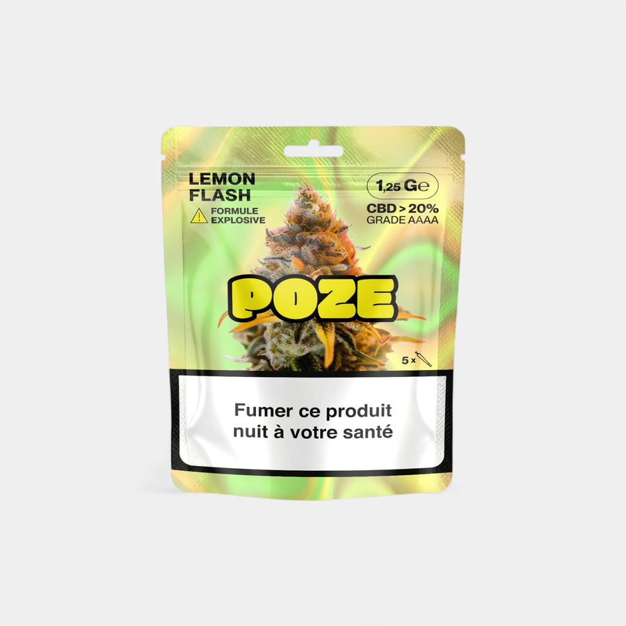 Lemon Flash EXPLOSIVE en sachet aluminium