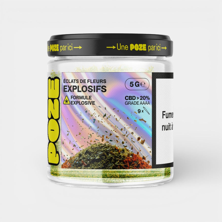 POZE Trim Eclats de fleurs EXPLOSIF (5g)