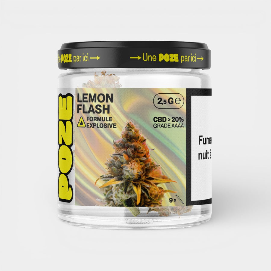 POZE en pot - Lemon Flash EXPLOSIF (2,5g)